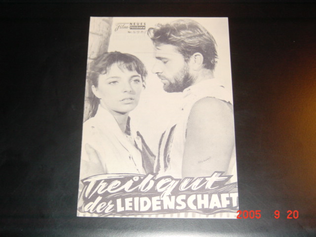 598: Treibgut der Leidenschaft (Bob McNaught) Joan Collins, Richard Burton, Basil Sydney, Cy Grant, Ronald Squire, Joan Hickson, Nora Nickolson, Edith Saville, John Wiood, Harold Goodwin, Eileen Way, Vilma Ann Leslie, Sandra Caron, Gibb McLaughlin, Roddy