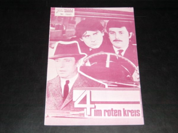 5993: 4 im roten Kreis, Alain Delon, Andre Bourvil,