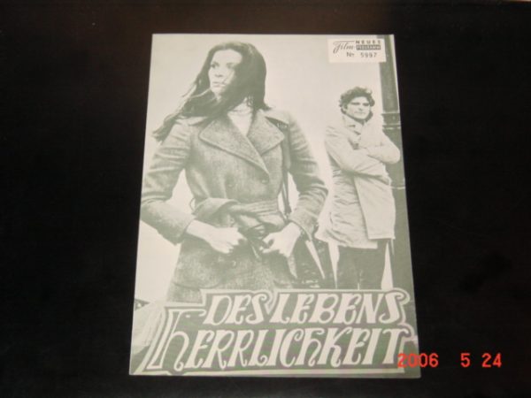 5997: Des Lebens herrlichkeit, Florinda Bolkan, Tony Musante,