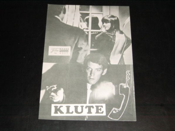 6037: Klute, Jane Fonda, Donald Sutherland, Roy R. Schneider,