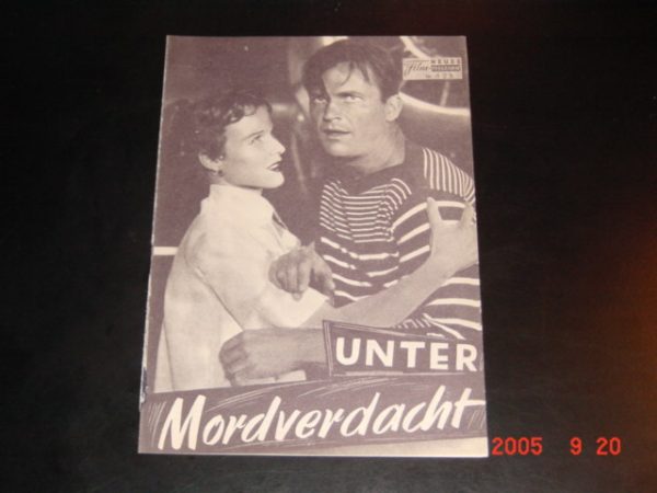 623: Unter Mordverdacht (Paul Henreid) Ralph Meeker, Janice Rule, Roseanda Monteros, Fanny Schiller, Jose Torvay, Yerye Beirute, Tony Carajal, Jaime Gonzalez, Carlos Riquelme