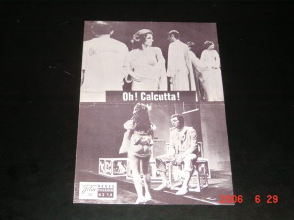 6314: Oh! Calcutta! ( Broadway Show ) Patricia Hawkins,