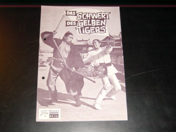 6315: Das Schwert des gelben Tigers, Li Ching, David Chiang,