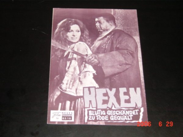 6318: Hexen Blutig Geschändet zu Tode gequält, ( Adrian Hoven )