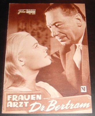 634: Frauenarzt Dr. Bertram (Werner Klinger) Willy Birgel, Winnie Markus, Antja Geerk, Lucie Mannhem, Trude Hesterberg, Ingrid Lutz, Helene Vita, Dietmar Schoenherr, Franz Muxeneder, Hermann Nehlsen, Sonja Ziemann