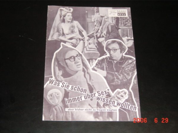 6342: Sie schon immer über Sex wissen wollten, Woody Allen,