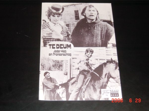 6366: Tedeum - Jeder Hieb ein Prankenschlag, Jack Palance,