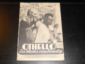 640: Der Mohr von Venedig (Othello) (S. Jutkewitsch) S. Bondartschuk, A. Popow, I. Skobzewa, A. Magsimowa, W. Ssoschaljskij, E. Teterin, M. Trojanowskij, A. Kelberer, N. Brilling