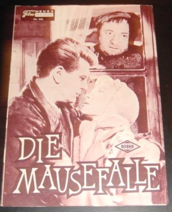 644: Die Mausefalle (Rene Clair) Pierre Brasseur, Henri Vidal, Georges Brassens, Dany Carrel, Raymond Bussières, Amédée
