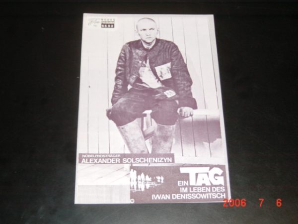 6562: Ein Tag im Leben des Iwan Denissowitsch,
