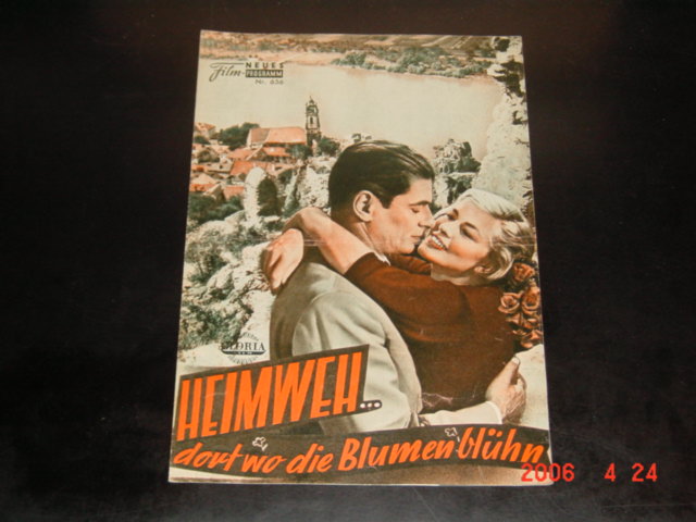 656: Heimweh.. dort wo die Blumen blühn (Franz Antel) Rudolf Prack, Sabine Bethman, Paul Hörbiger, Hans Holt, Erik Frey, Oskar Sima, Christiane Nielsen, Annie Rosar, Josef Egger, Oskar Wanka, Rudi Priefer, Markus Stumvoll, C. W. Fernbach, Thomas Hörbiger,