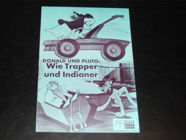6586: Donald und Pluto: Wie Trapper und Indianer (Walt Disney)