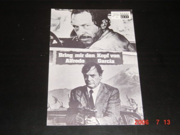 6622: Bring mir den Kopf von Alfredo Garcia, Warren Oates,