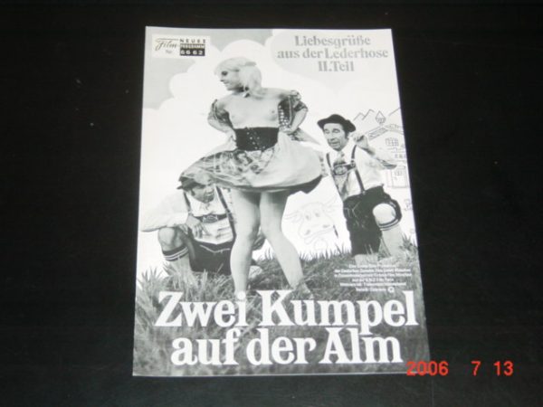 6662: Zwei Kumpel auf der Alm, Liebesgrüße..., Peter Steiner,
