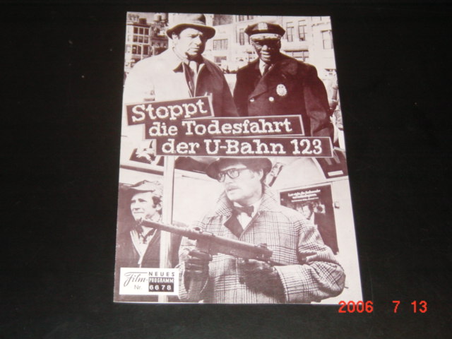 6678: Stoppt die Todesfahrt der U - Bahn 123, Walter Matthau,