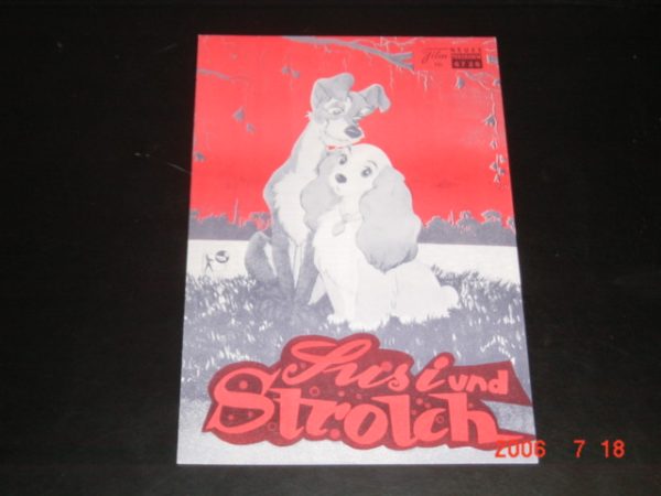6726: Susi und Strolch, ( Lady and the Tramp ) ( Walt Disney )