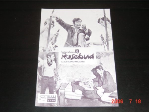 6758: Unternehmen Rosebud, ( Otto Preminger ) Peter O´Toole,