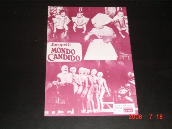 6766: Jacopetti Mondo Candido, Christopher Brown,