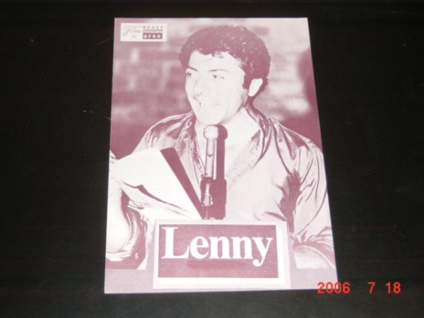 6768: Lenny, Dustin Hoffman, Valerie Perrine, Jan Miner,
