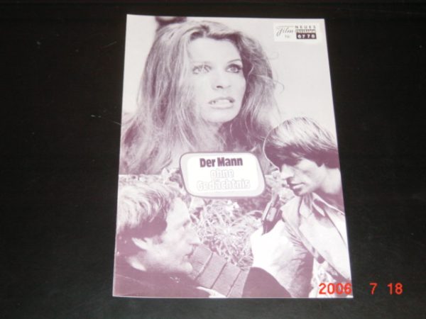 6778: Der Mann ohne Gedächtnis, Senta Berger, Luc Merenda,