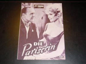 680: Die Pariserin (une Parisienne) (Michel Boisrond) Brigitte Bardot, Charles Boyer, Henri Vidal, Andre Luguet, Nadia Gray, Noel Roquevert, Claire Maurier, Madeleine Lebeau