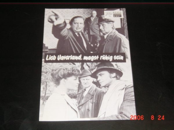 6907: Lieb Vaterland, magst ruhig sein, Günter Pfitzmann,