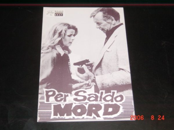 6927: Per Saldo Mord, Senta Berger, John Ireland, Elke Sommer,