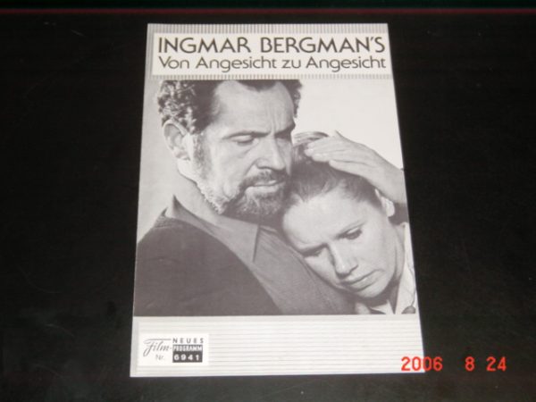 6941: Von Angesicht zu Angesicht, ( Ingmar Bergman )