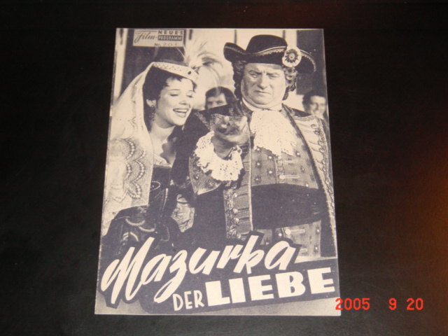 701: Mazurka der Liebe (Hans Müller) Bert Fortell, Jarmila Ksirova, Susanne Christian, Katherina Mayberg, Eberhard Krug, Albert Grabe, Charles H. Vogt