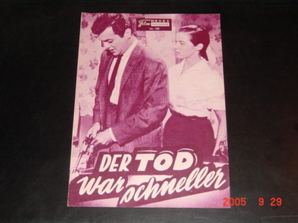 708: Der Tod war schneller (Joseph Pevney) Tony Curtis, Marisa Pavan, Gilbert Roland, Jay C. Flippen, Ted de Corsa, Argentina Bruneti