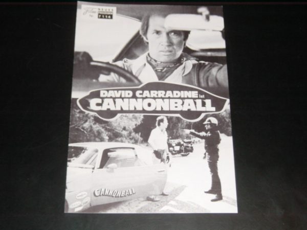 7114: Cannonball, David Carradine, Roger Corman,