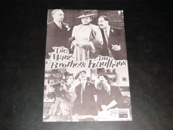 7130: Die Marx Brothers im Kaufhaus, Groucho, Chico,