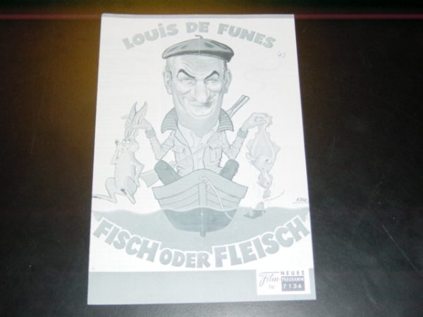 7134: Fisch oder Fleisch, Louis de Funes, Claude Rich,