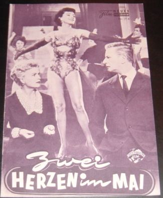 714: Zwei Herzen im Mai (Geza von Bolvary) Kristina Söderbaum, Hans Nielsen, Dieter Borsche, Walter Giller, Carla Hagen, Willy Millowitsch, Willy Fritsch, Vera Molmar, Ingrid Stenn, Walter Groß, Werner Kroll, Ralph Lothar, Fredy Rolf