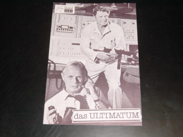 7201: Das Ultimatum, Burt Lancaster, Joseph Cotten,