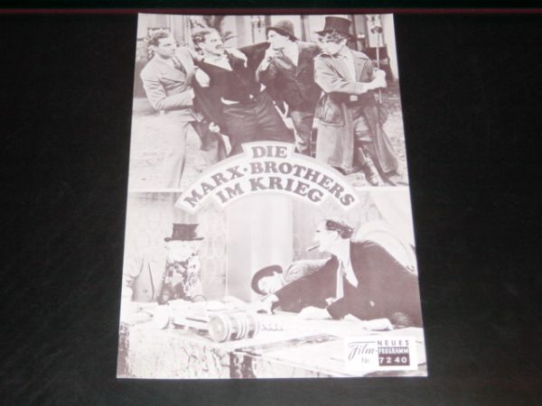 7240: Die Marx Brothers im Krieg, Harpo, Groucho Marx,