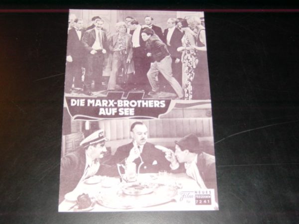 7241: Die Marx - Brothers auf See, Groucho, Chico, Zeppo,