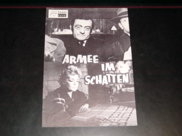 7242: Armee im Schatten, Lino Ventura, Simone Signoret,