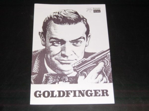 7301: Goldfinger ( James Bond 007 ) Sean Connery, Gert Fröbe,