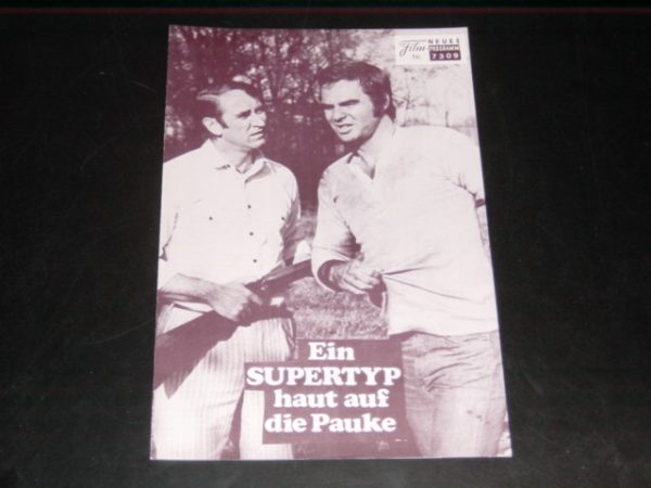 7309: Ein Supertyp haut auf die Pauke, Burt Reynolds,