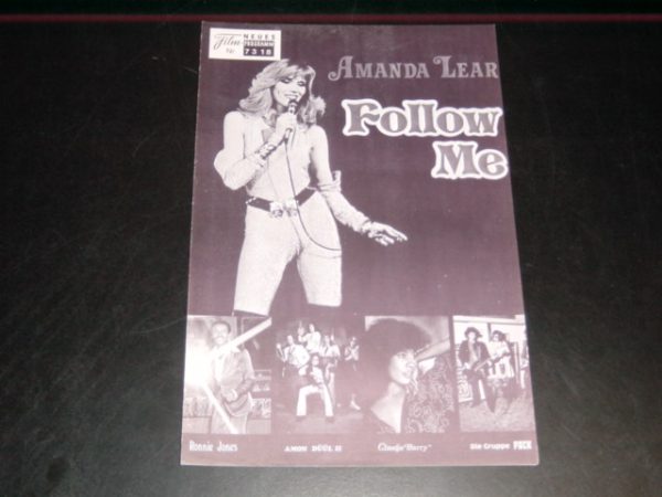 7318: Follow me, Amanda Lear, Claudia Barry, Ronnie Jones,