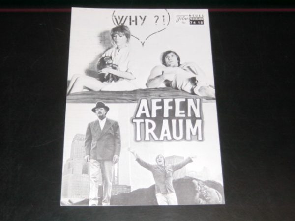 7415: Affen Traum, Gerard Depardieu, Geraldine Fitzgerald,