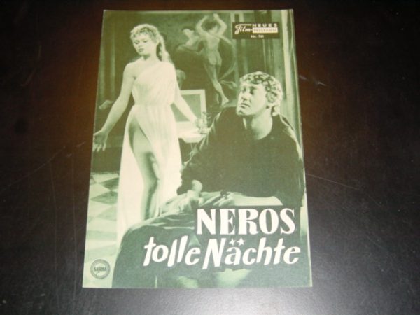 741: Neros tolle Nächte (Steno) Brigitte Bardot, Vittorio de Sica, Alberto Sordi, Gloria Swanson, Georgia Moll, Ciccio Barbi, Mario Carotenuto, Mino Doro, Furlanetto, Maria Pellegrini