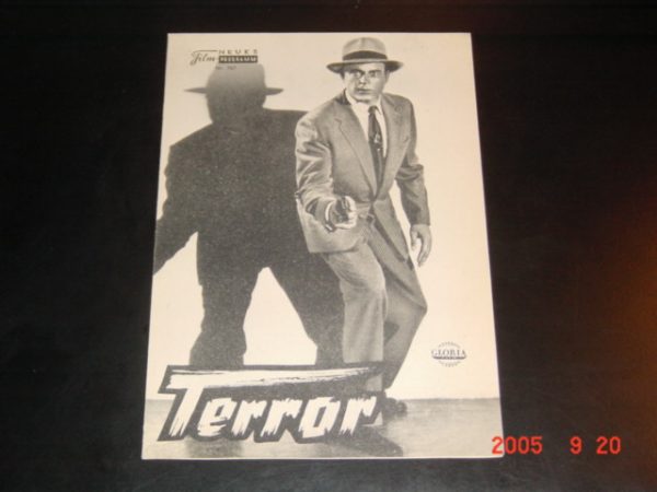 767: Terror (Franklin Adreon) Scott Brady, Joan Vohs, John Maxwell, Frank Faylen, Virginia Gregg, Ric Roman, John Gallaudet, Kem Dibbs, Percy Helton, Francis de Sales, John Maxwell