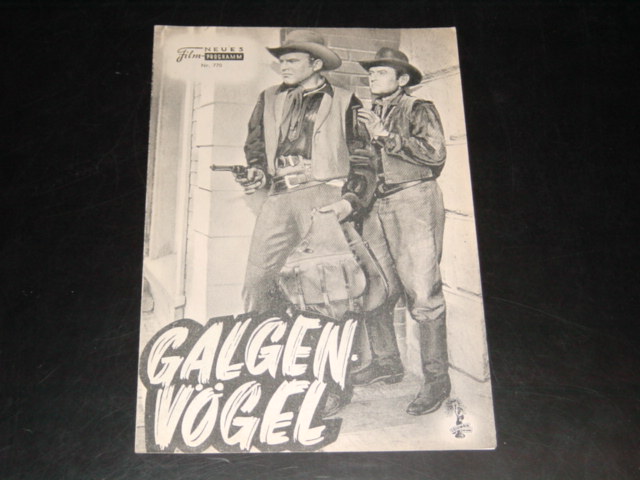 770: Galgenvögel (Fred F. Sears) Phil Carey, Gene Evans, Martha Hyer, William Bishop, Douglas Kennedy, Roy Roberts, Don Beddoe, Aaron Spelling, George Keymas, Harry Harvey, Mel Welles, Henry Rowland, Boyd Stockman, A. Guy Teague, Bob Woodward