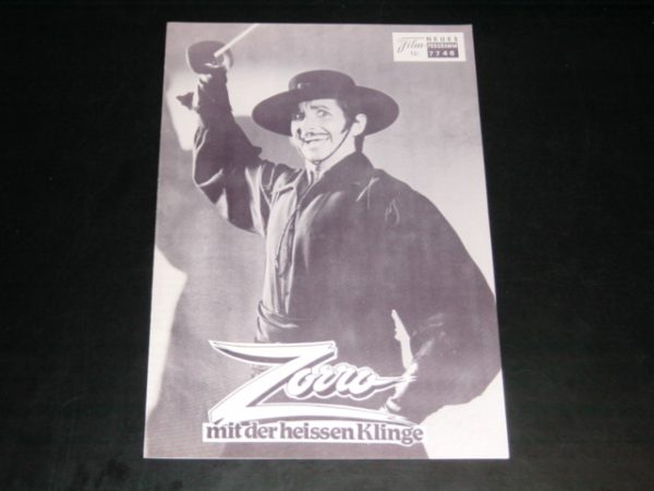 7746: Zorro mit der heissen Klinge, George Hamilton,