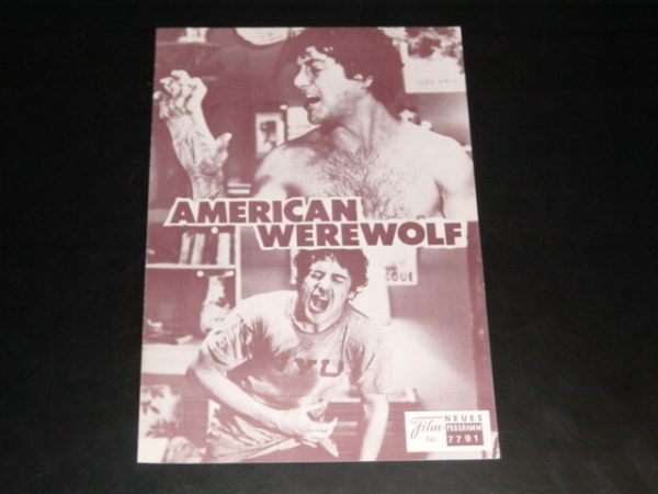 7791: American Werewolf, ( John Landis ) David Naughton,
