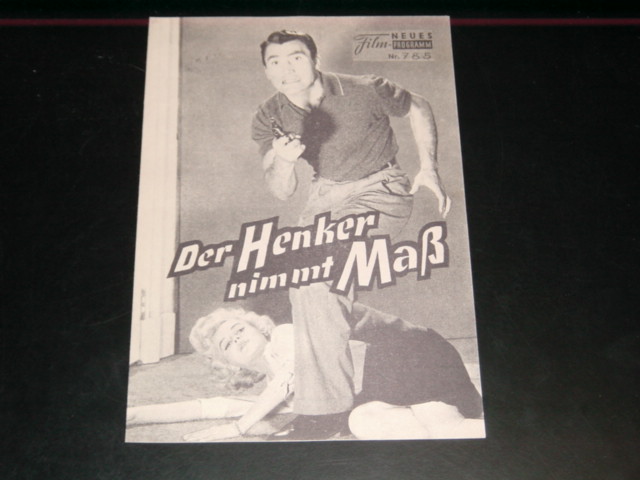 785: Der Henker nimmt Maß (Russell Rouse) Jack Palance, Barbara Lang, Harold J. Stone, Edward Platt