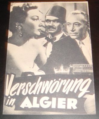 791: Verschwörung in Algier (Edoardo Anton) George Raft, Irene Papas, Gianna Maria Canale, Massimo Serato