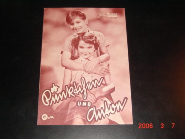 828: Pünktchen und Anton (Thomas Engel) Paul Klinger, Hertha Feiler, Annie Rosar, Michael Janisch, Sabine Eggerth, Peter Feldt, Claus Kaap, Carl Möhner, Hans Putz, Hugo Gottschlich, Maria Eis, Herbert Kroll, Richard Eybner